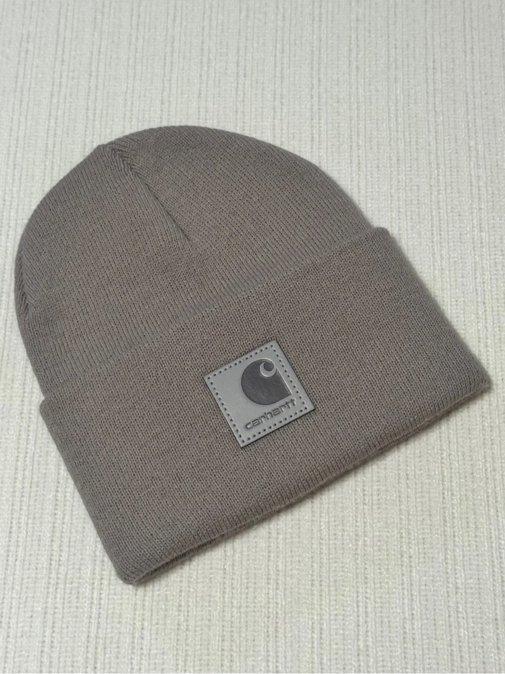 NWOT Carhartt Knit Beanie / Gray Taupe / Winter Hat / One Size